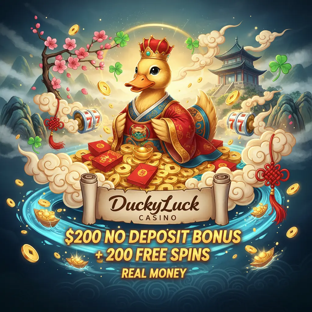 $200 no deposit bonus 200 free spins real money - DuckyLuck