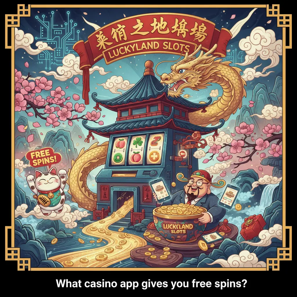 What casino app gives you free spins? - Luckyland