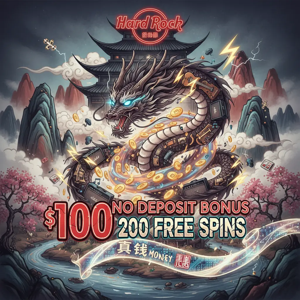 $100 no deposit bonus 200 free spins real money - Hard