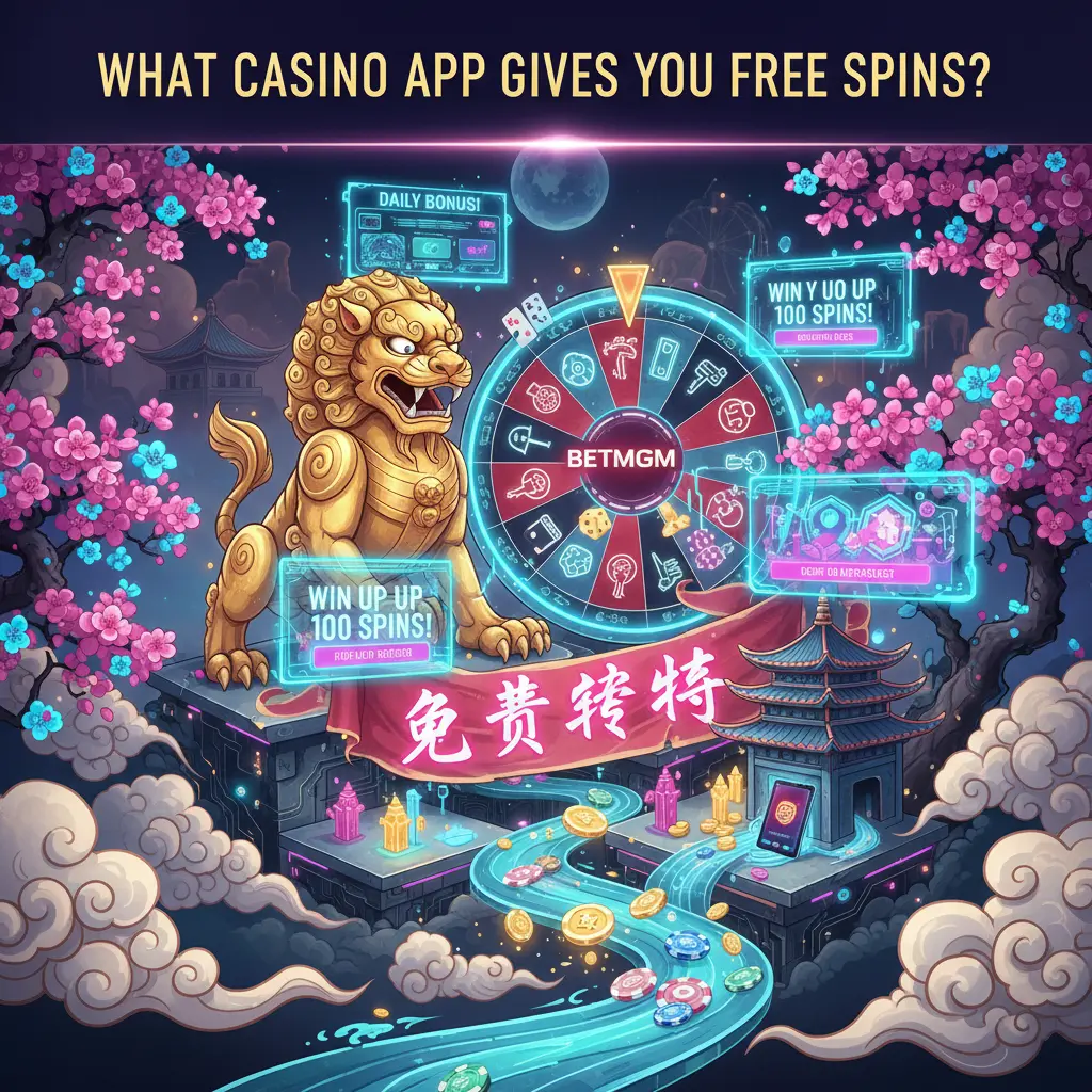 What casino app gives you free spins? - BetMGM