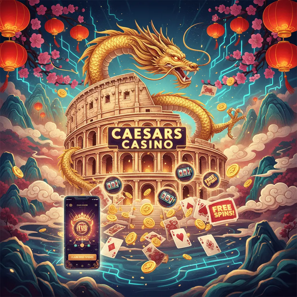 What casino app gives you free spins? - Caesars